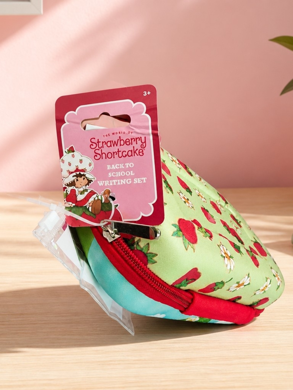 Strawberry Shortcake School Bundle Backpack Pencil Case & Accessories NWT ๐โจ - Picture 7 of 8